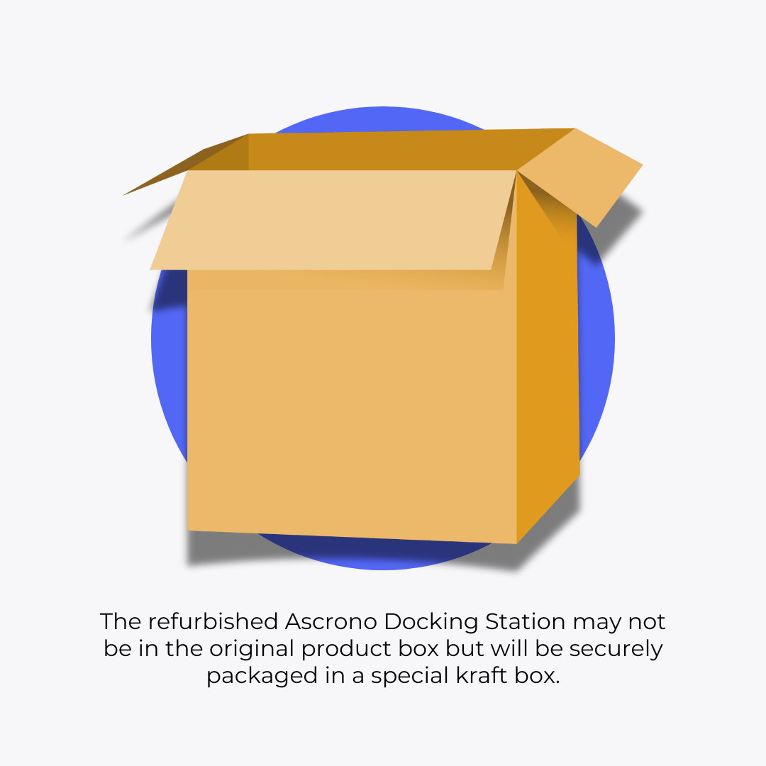 Certified Refurbished Ascrono Docking Station Condition B (25% off)
