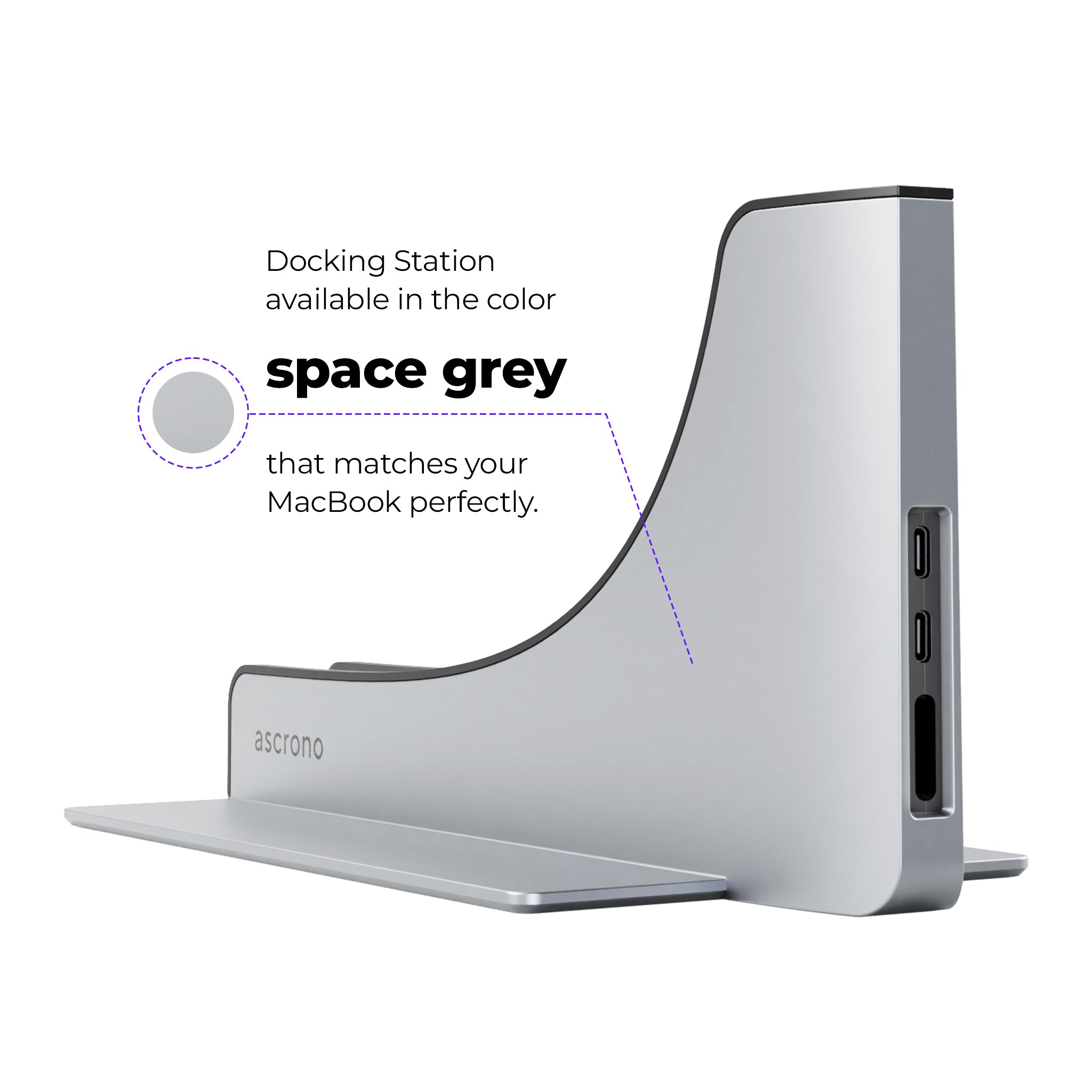Ascrono MacBook Pro 14インチ用 ドッキングステーション Ascrono® MacBook Docking Station