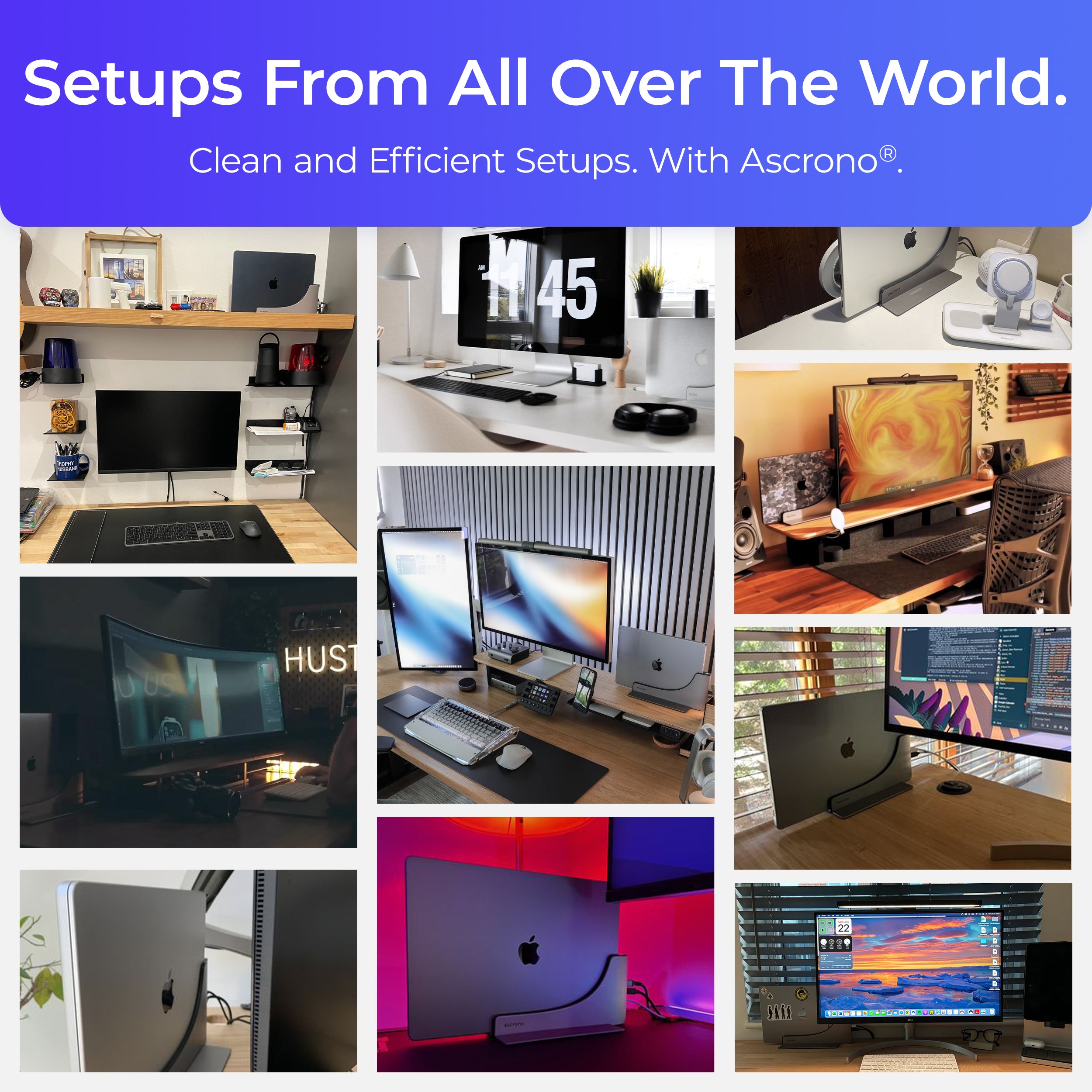 Ascrono® MacBook Docking Station