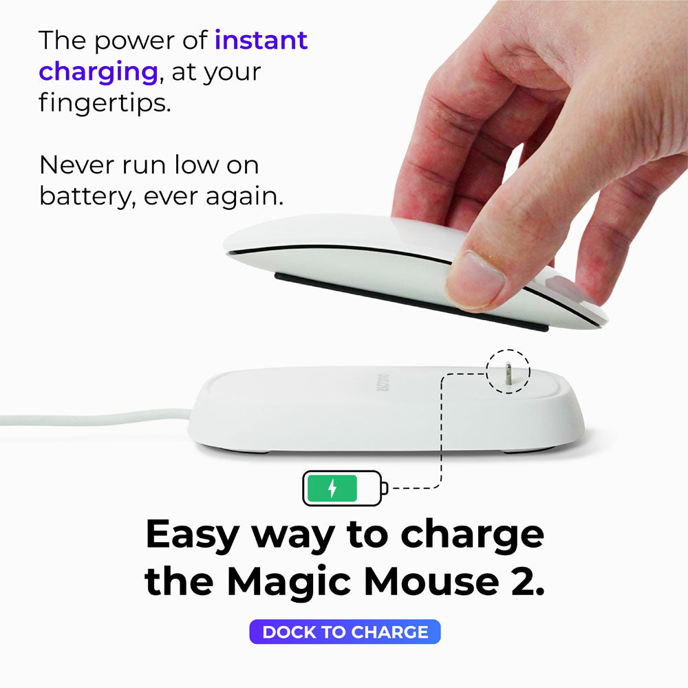 Mouse Optimized Base for Apple Magic Mouse 2 Charging Base